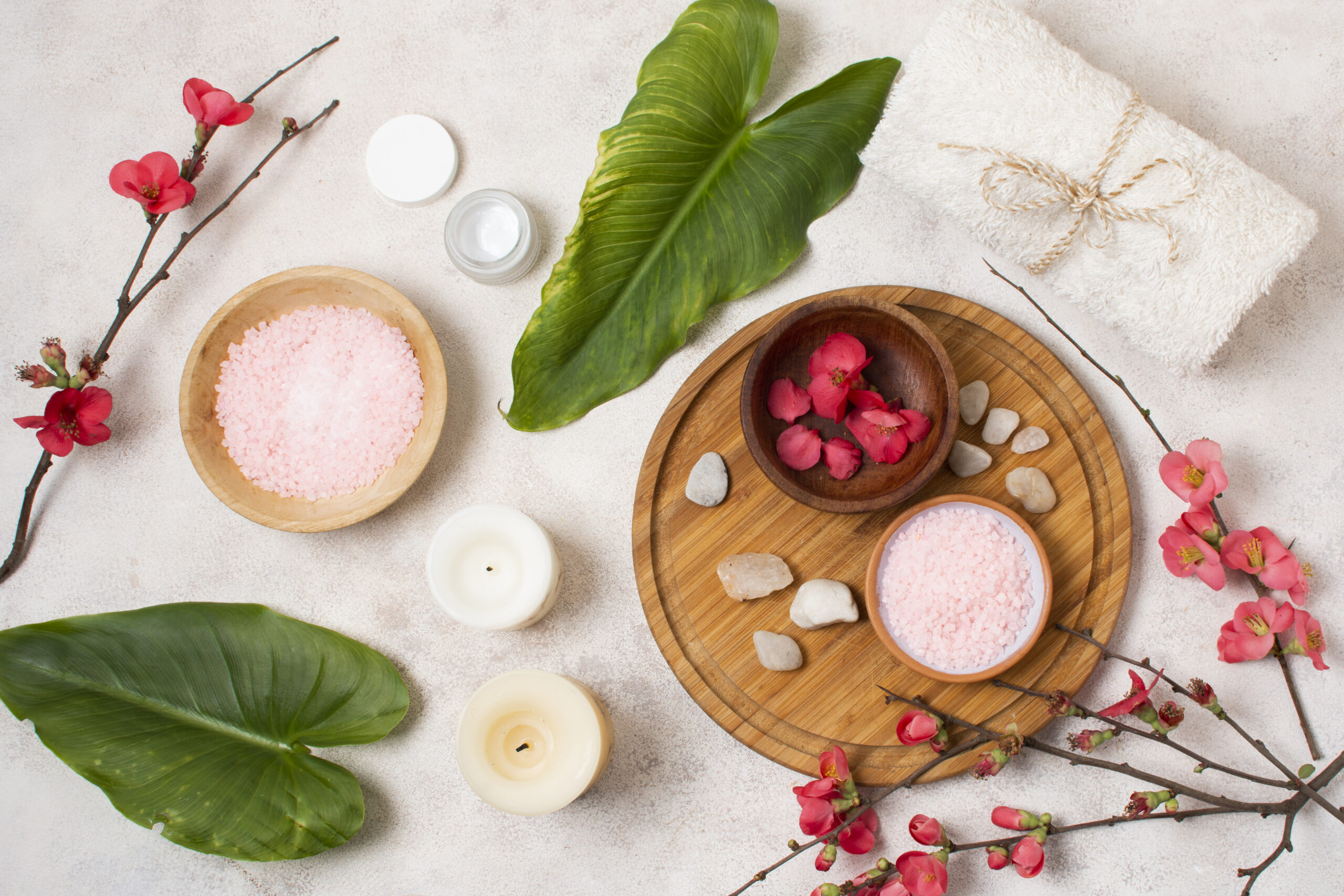 Produits naturels soins visage fleurs bougies bien-être Alès Olivia Saint Jean